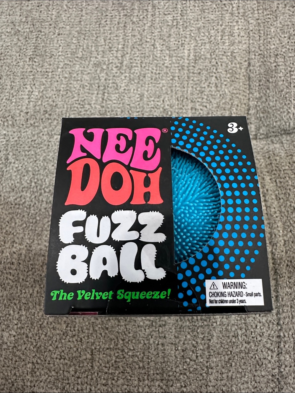 Blue Fuzz Ball Kids One Piece